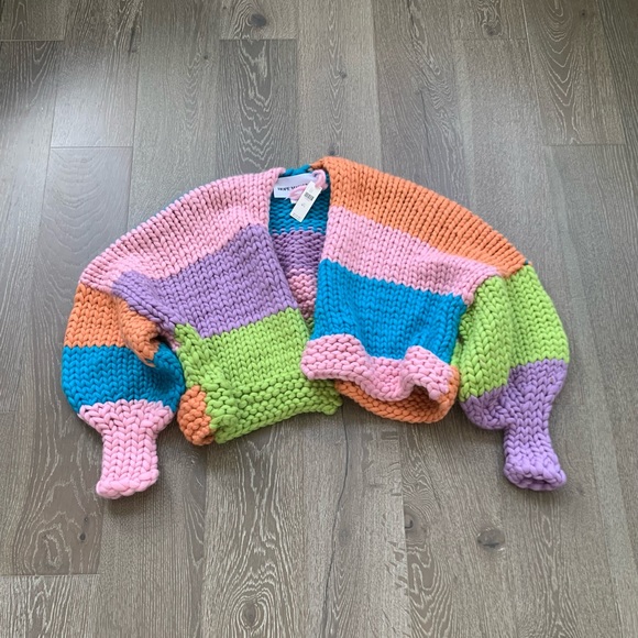 Hope Macaulay Daphne chunky knit cardigan